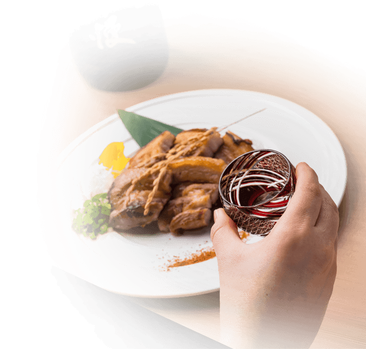食事手元